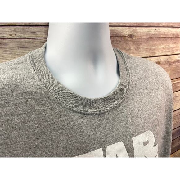 Star Wars Duel Men's T-Shirt 2XL Gray Luke Skywalker vs Darth Vader Retro - Picture 10 of 10